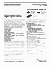 DataSheet MC56F8006 pdf